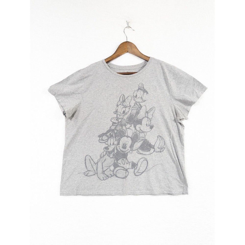 Disney Mickey and Friends Character Forever‎ Short Sleeve Graphic Tee Women's XL